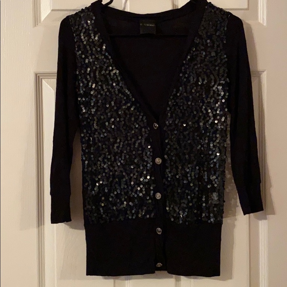 Sequin Cardigan